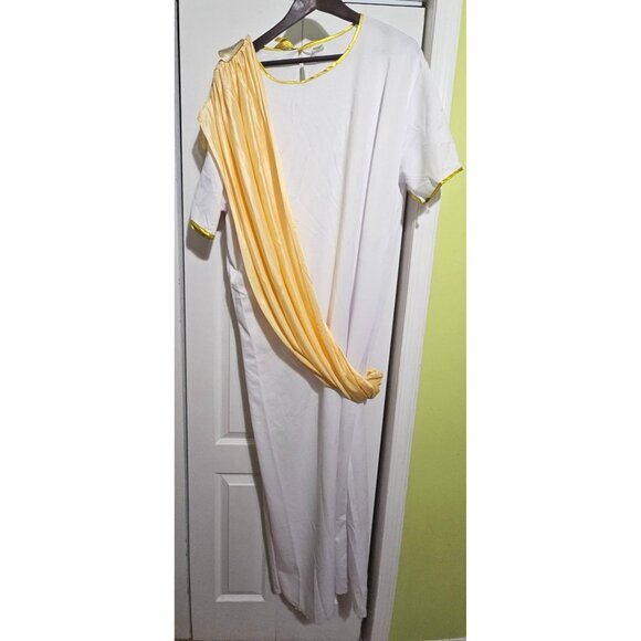 Spirit Other - Men's Adult Caesar Costume Robe Roman Greek God Toga Angel Spirit Halloween Gold